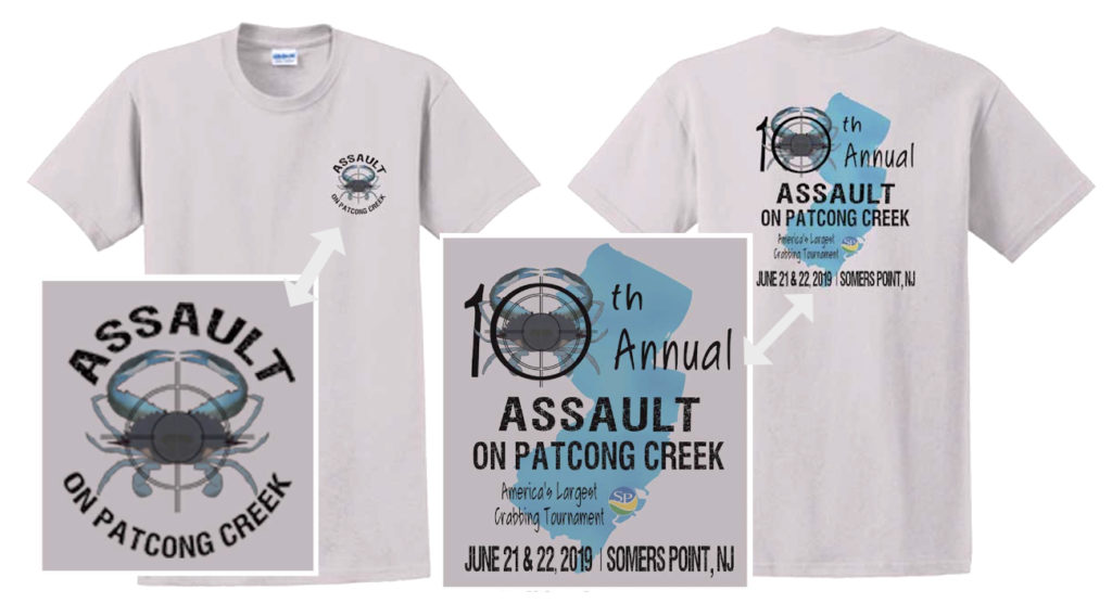 Assault On Patcong Creek 10th Anniversary T-shirt